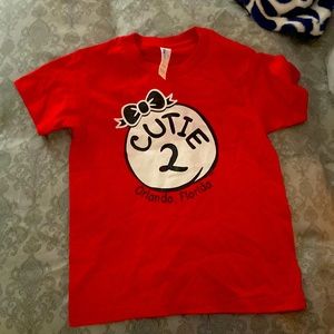 Kids “cutie 2” shirt. Perfect for 3-5 year old thing one and two addition